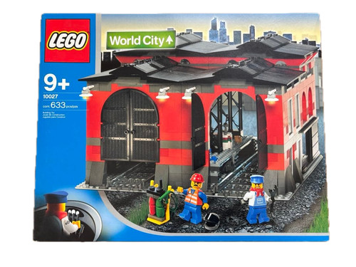 Lego world city capannone - world,