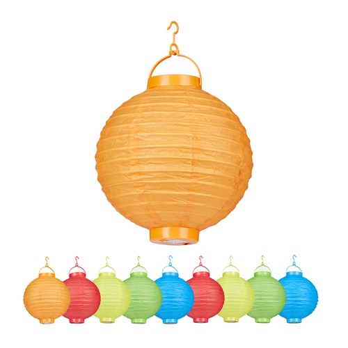 Lanterne led colorate cm - Ø,