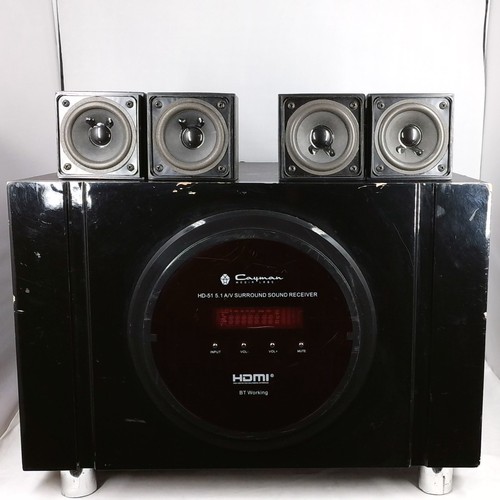 Sistema home theater cayman - sistema,