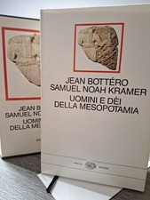 UOMINI E DEI DELLA MESOPOTAMIA  BOTTERO  KRAMER MILLENNI EINAUDI COFANETTO 