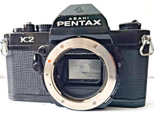 Fotocamere reflex pellicola Pentax K2 nere n. 7089163 Funzionante [Funghi Finder/Corrosione]