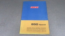 CATALOGO PARTI DI RICAMBIO CARROZZERIA PER FIAT 850 SPECIAL