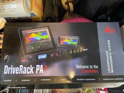 Dbx driverack pa2 - pa2, unità