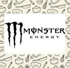 Logo Monster Energy, adesivo