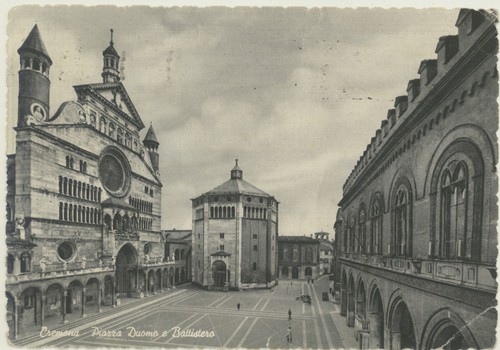 Cremona piazza duomo - cremona, e