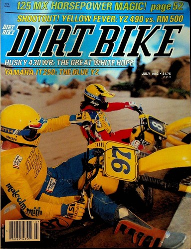 Dirt bike magazine july 1983 - magazine,