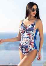 Costume Intero Curvy balconcino donna mare taglie 46-48-50-52 Made in Italy