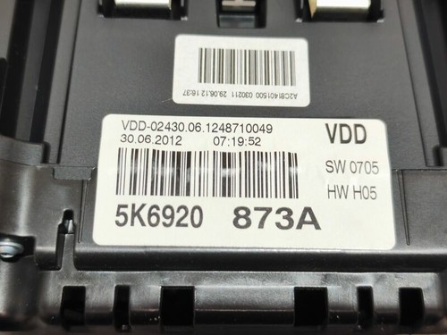 5k6920873a quadro strumenti - 5k6920873a,