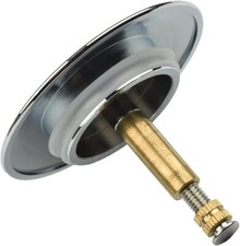 Tappo di scarico regolabile per lavandino / vasca da bagno, diametro 70 mm