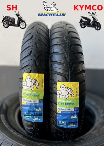 Coppia michelin 100 - 100/80-16, +