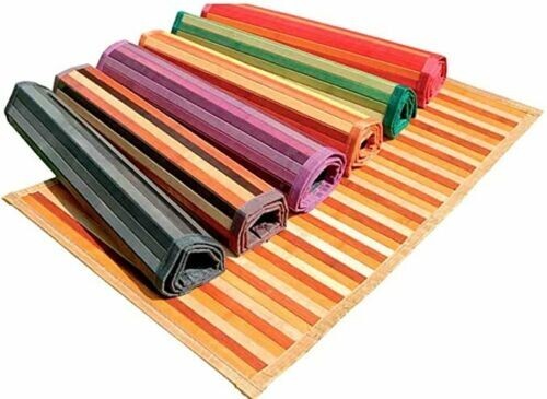 Tappeto bamboo stuoia - , legno