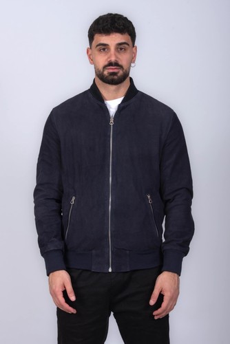 Bomber polo camoscio uomo - bomber,