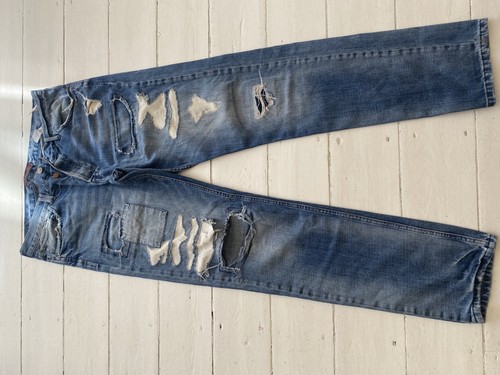 Jeans uomo denim zara dettagli - denim,