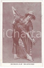 1916 ITALIA - CABARET - Sorelle BIANCHI - RARE Vintage postcard