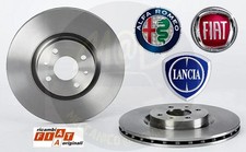 2x OE 46427947 Disco freno Ant FIAT Multipla Punto ALFA 145 146 155 LANCIA Delta