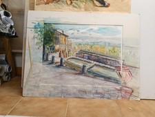 Dipinto Sutri Antico Lavatoio