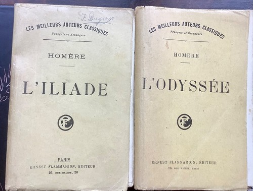 Iliade odyssée - et,