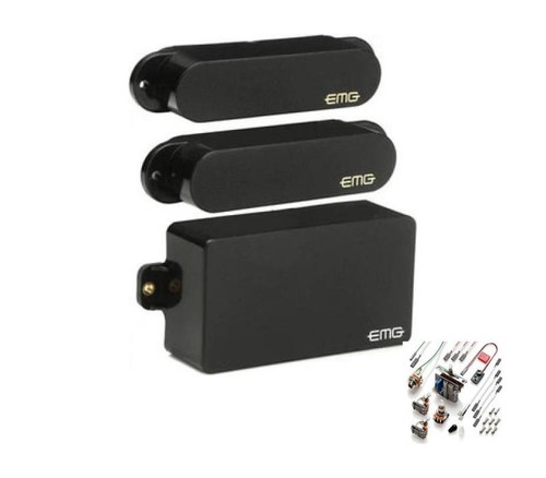 Emg 81 black hss - /,
