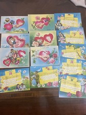 Lotto cartoline vintage Amore