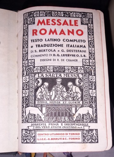 Messale romano testo latino - messale,