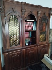 Libreria vetrinetta credenza vintage anni 70