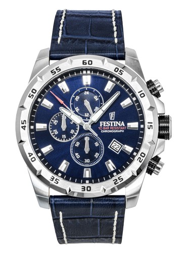 Festina esfera azul cuarzo - festina,