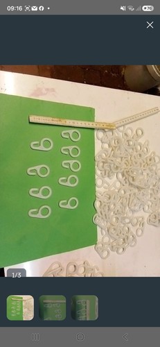 Ganci per tende - in, plastica