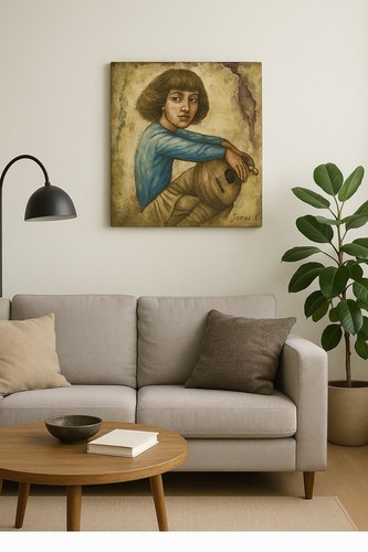 Vintage queer art giocatore - art,