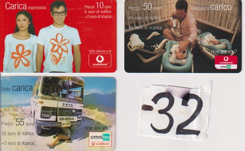 Lotto carte telefoniche - lotto, 3
