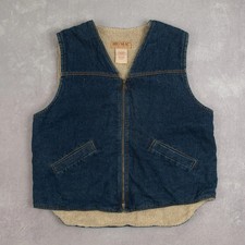 Gilet gilet denim foderato
