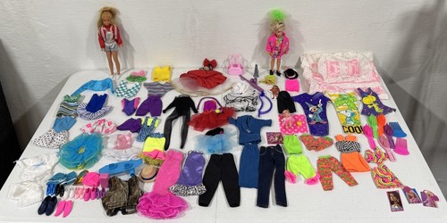 Lotto vestiti bambola barbie - lotto,