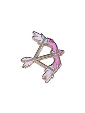 Spilla smaltata arco magico Sailor Moon distintivo metallo spilla regalo anime