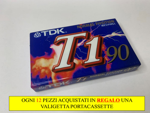 Audiocassetta vergine tdk - tdk, t1