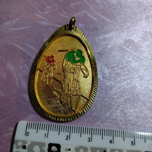 Medaglia ciclismo anni - medaglia,