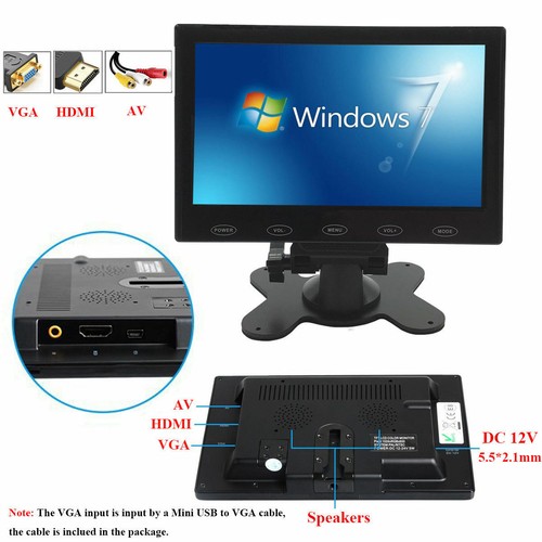 Lcd cctv monitor - 7"/9"/10",