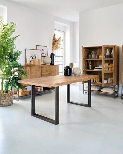 Tavolo legno ferro - legno,