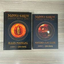 REGOLE MANUALE/GUIDA GIOCO ABBINATA TERRA DI MEZZO STRATEGIA BATTAGLIA GIOCO LOTR HOBBIT