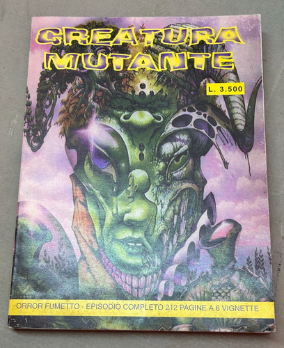 Creatura mutante fumetto yra - fumetto,