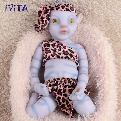 Bambola ivita colore blu e - blu,