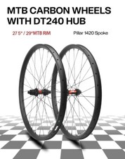 Set ruote bici 29er fibra di