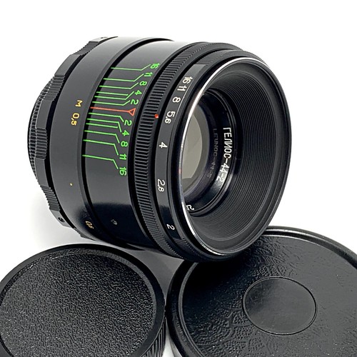 Helios 58mm m42 logo - f2/58mm,