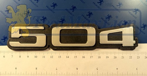 Monogramme 504 autocollant
