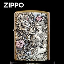 Zippo rame 168 3D rilievo