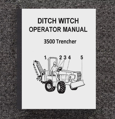 3500 trencher operator - 3500,