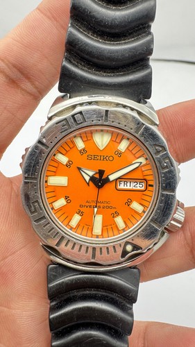 Seiko orange monster skx781k - orange,