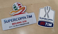 SET TOPPE UFFICIALI FINALE SUPERCOPPA ITALIANA TIM PECHINO 2011 OFFICIAL PATCH