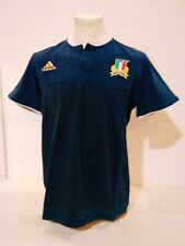 ITALY RUGBY 2015/16 ADIDAS CLIMALITE rara polo originale AA5090 tg. L match worn