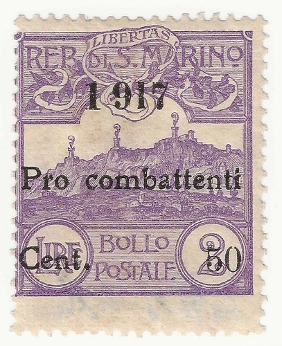1917 san marino su 2 - 50, c.