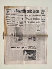 GAZZETTA DELLO SPORT 24 GENNAIO 1964 BOLOGNA - OLIMPIADI INNSBRUCK BANDIERA