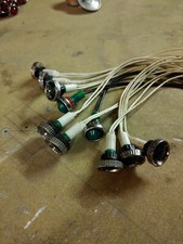 Segnalatore indicatore spia luminosa VERDE 24V da pannello N° 10